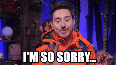 Sorry London GIF by Dead Meat James