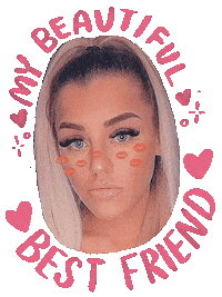 Bugly girl wow kawaii friend Sticker