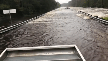 Dramatic Video Shows Moment Family Rescued From Hurricane Floodwaters in North Carolina