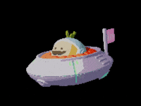 Spaceship Moomoo GIF
