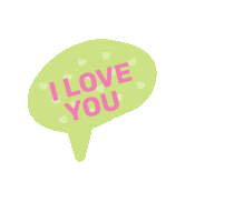 I Love You Baby Sticker by Hearing First