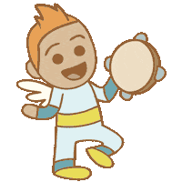 Angel Victor Sticker by Atención Atención
