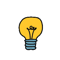 ExpGuelph idea lightbulb uofg uog Sticker