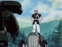 Turn A Gundam Jump GIF