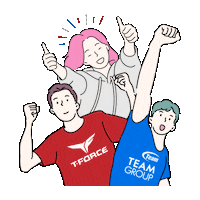 Happy Party Sticker by TEAMGROUP