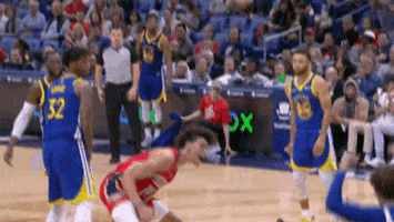 Yell New Orleans GIF by NBA
