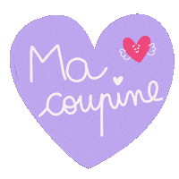 Heart Friends Sticker