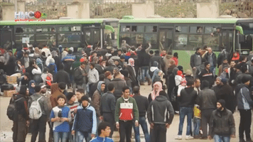 Second Rebel Convoy Leaves Al-Waer Under Government Evacuation Deal