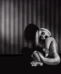 mansondii what wtf horror creepy GIF