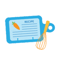 Study Cooking Sticker by Florida Virtual School