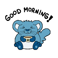 Good Morning Coffee Sticker by VeeFriends