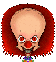 Clown Sticker by RARO