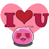 I Love You Sticker