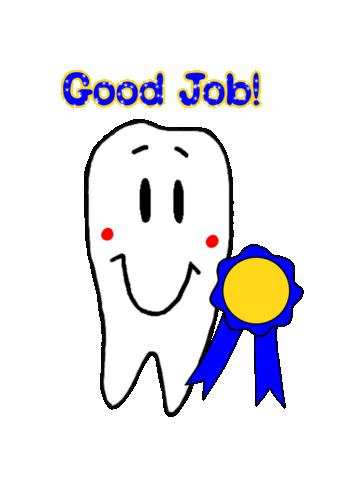Dental Hygiene Good Job Sticker