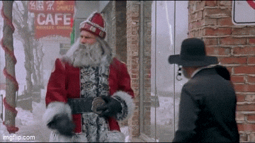 santaslay giphyupload GIF
