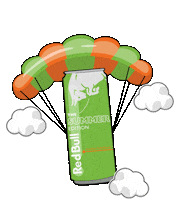 Summer Parachute Sticker by Red Bull