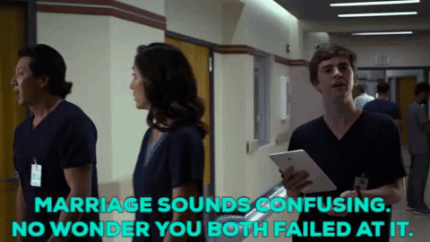 the good doctor marriage GIF by ABC Network