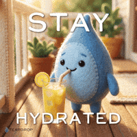 Refreshing Drink Water GIF by Teardrop