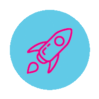 rocket foguete Sticker