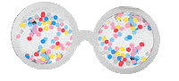 Sunglasses Confetti Sticker by Packed Party