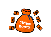 volksbank_brawo money cash geld volksbank Sticker
