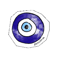 Evil Eye Turkey Sticker by ÇeşmeBazlamaKahvaltı