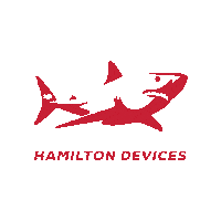 hamiltondevices shark hamilton battery batteries Sticker