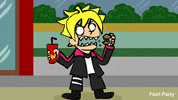 FioriParty naruto ninja boruto burrito GIF