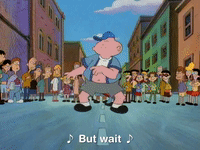 hey arnold nick splat GIF