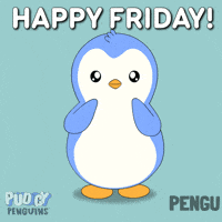 Its Friday GIF by Pudgy Penguins