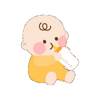 Baby Milk Sticker