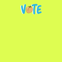Vote Early Georgia Peach GIF by Creative Courage