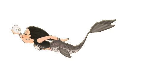 Fantasy Selkie Sticker by Mermaid_Lux