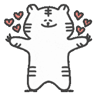 Tiger Love Sticker