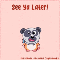 See Ya Goodbye GIF by SoyandMochi