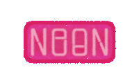 Bright Light Neon Sticker