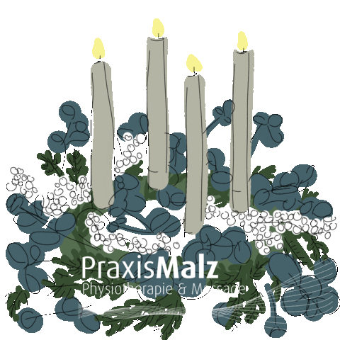 Advent Physio Sticker by Praxis Malz