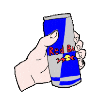 Shaking Energy Drink Sticker