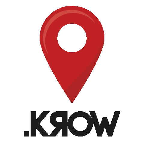 KROWWORK giphyupload map location Sticker