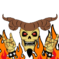 Fire Rock Sticker by Bloodstock Open Air