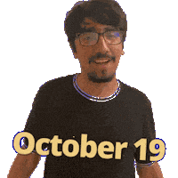 October 19Th Sticker