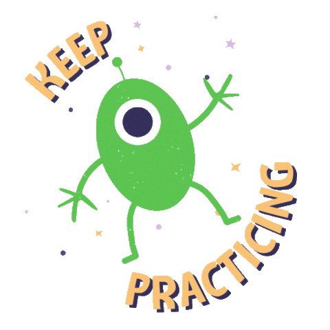 Sticker Keep Practicing Sticker by The SOL Foundation