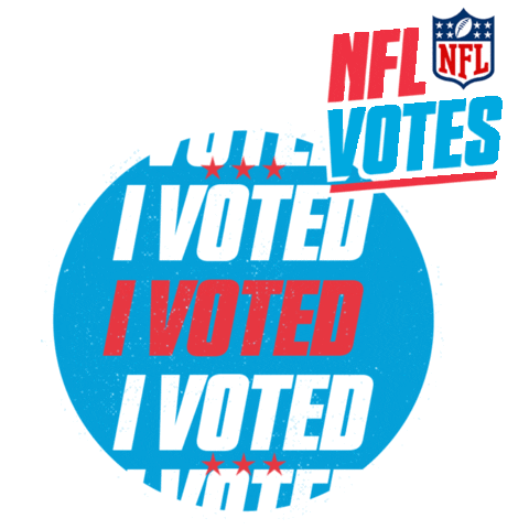 Voting Rock The Vote Sticker by NFL