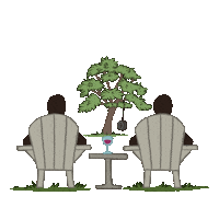 Pinot Noir Cheers Sticker by Stoller Family Estate