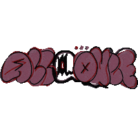 AllAtOnceEEE grafiti spinninglogo allatonce Sticker