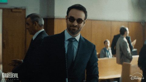 Matt Murdock Flirt GIF by Marvel Studios