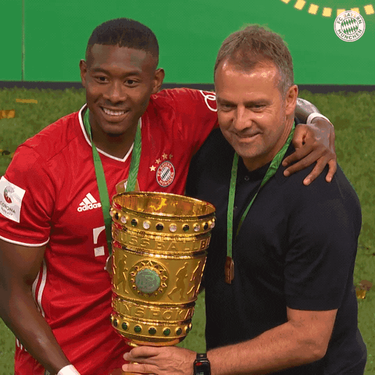 Dfb Pokal Hug GIF by FC Bayern Munich