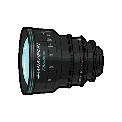 Camera Lens Sticker by Panavision