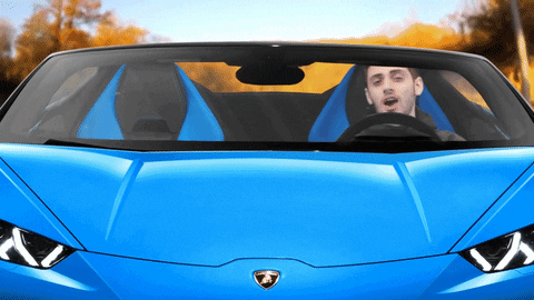 kayagiraymusic giphyupload animation car driving GIF