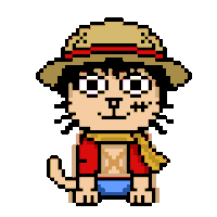 Cat Pixel Sticker